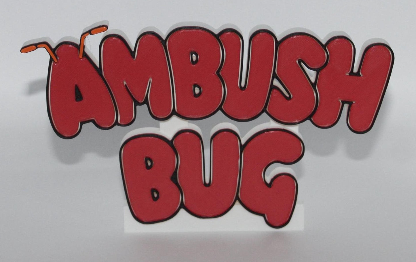 Ambush Bug DC 3D printed Comic Logo Art