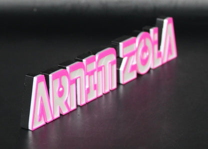 Arnim Zola 3D printed Comic Logo Art