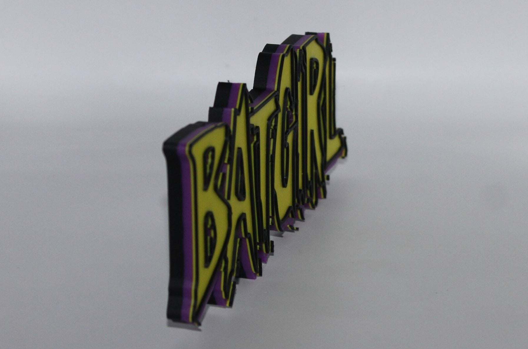 Batgirl 3D printed Comic Logo Art