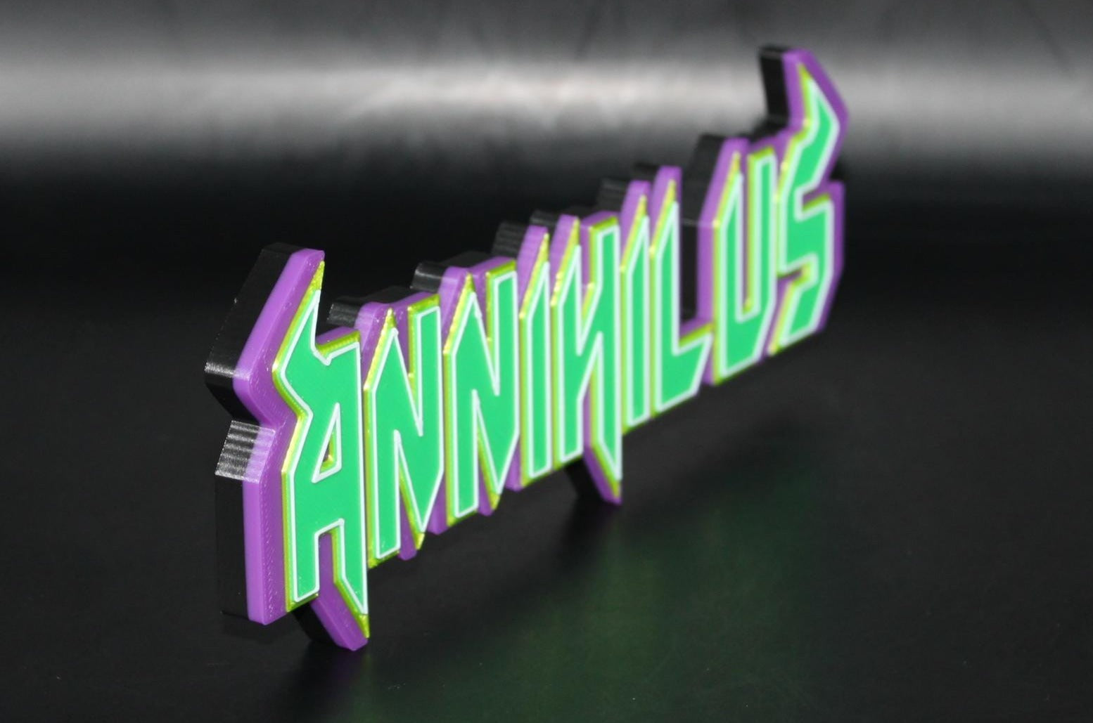 Annihilus 3D printed Comic Logo Art