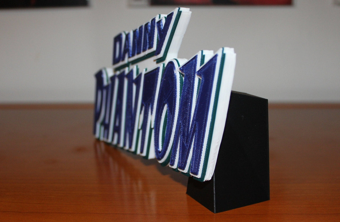 Danny Phantom 3D printed Logo Art