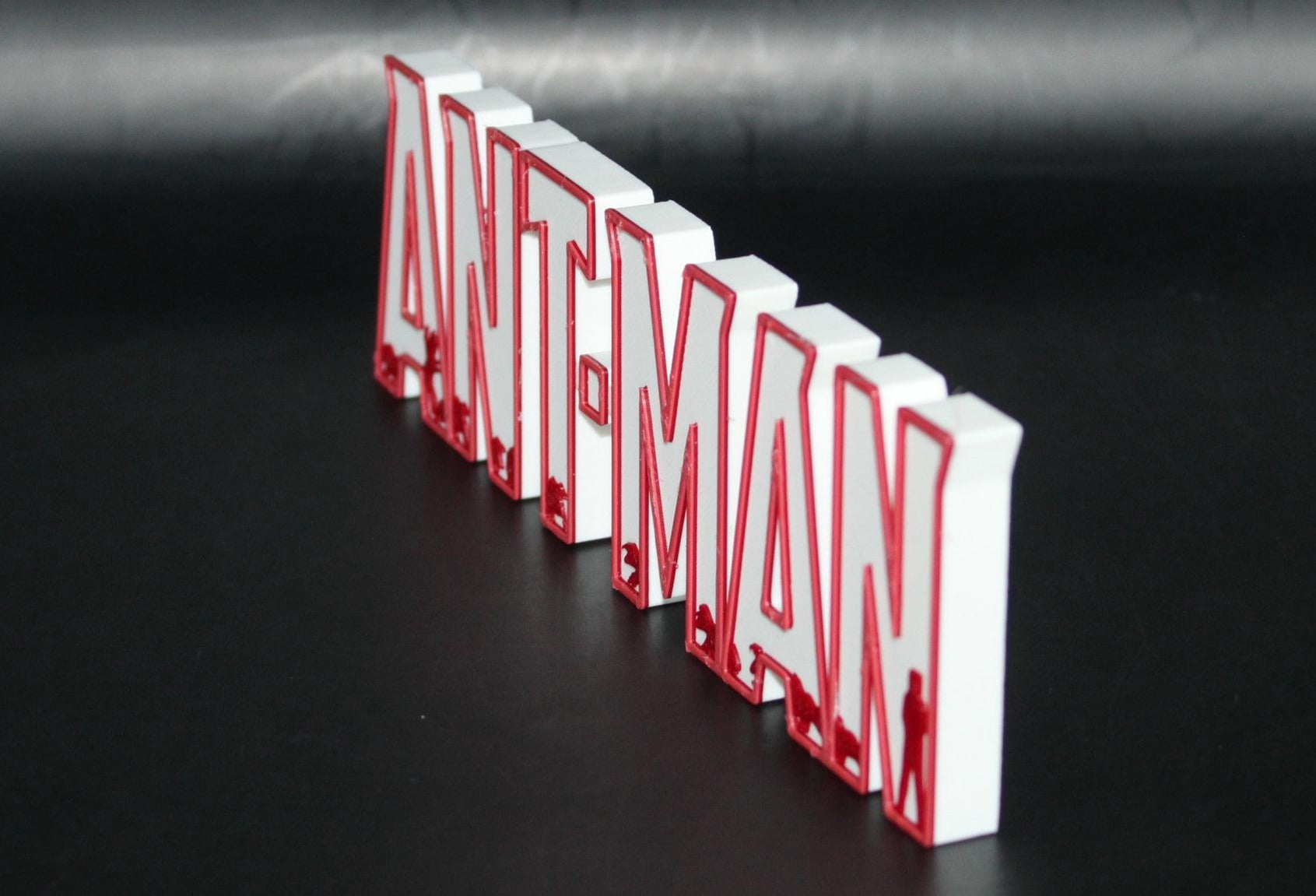 Ant-Man 3D printed Comic Logo Art