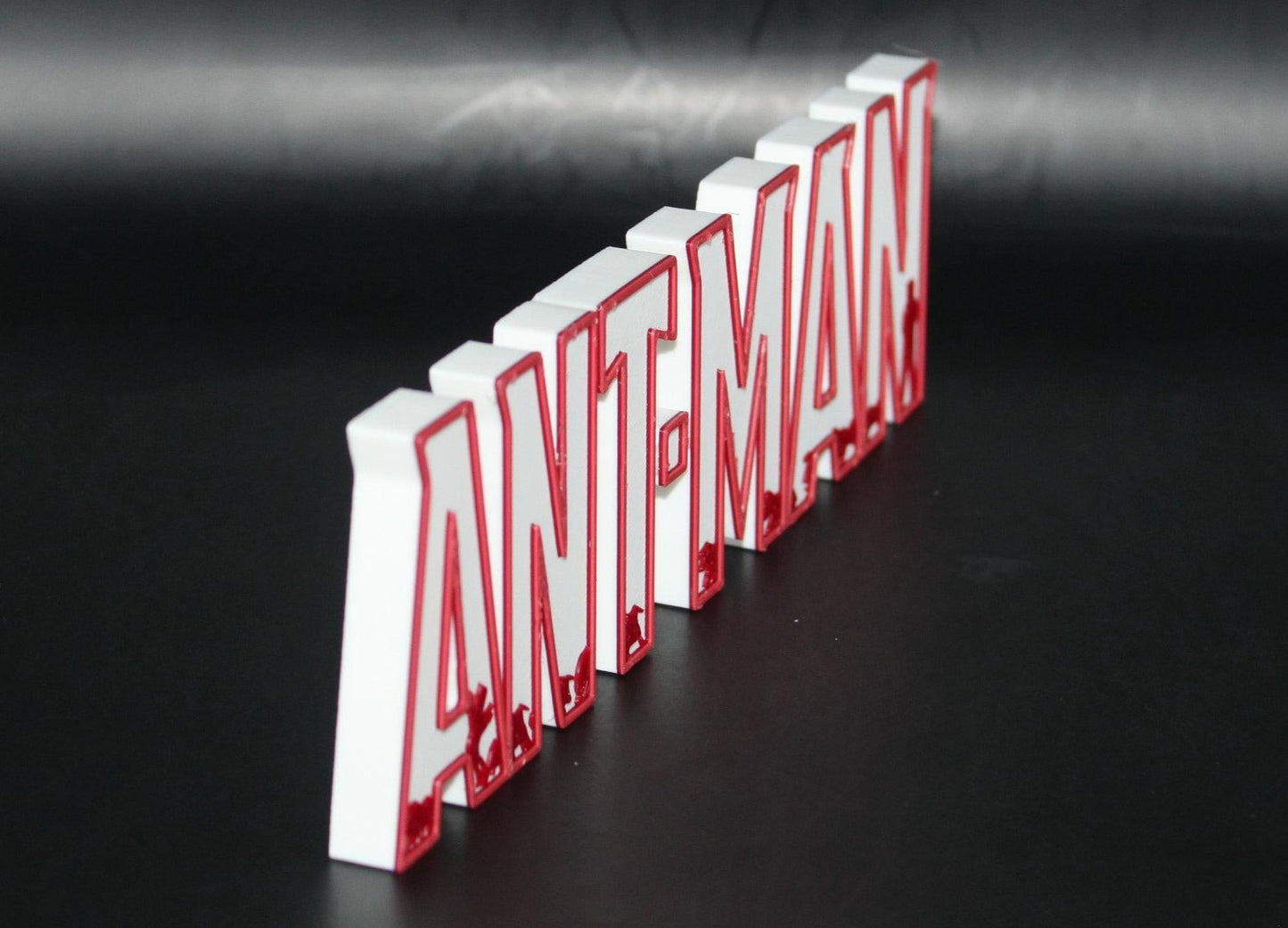 Ant-Man 3D printed Comic Logo Art