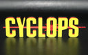 Cyclops 3D printed Comic Logo Art