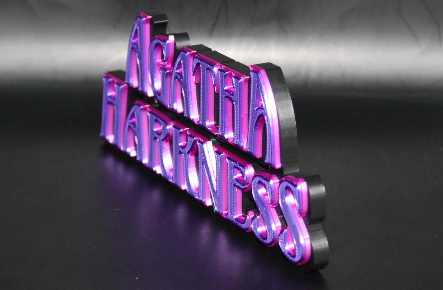 Agatha Harkness 3D Printed Logo Art