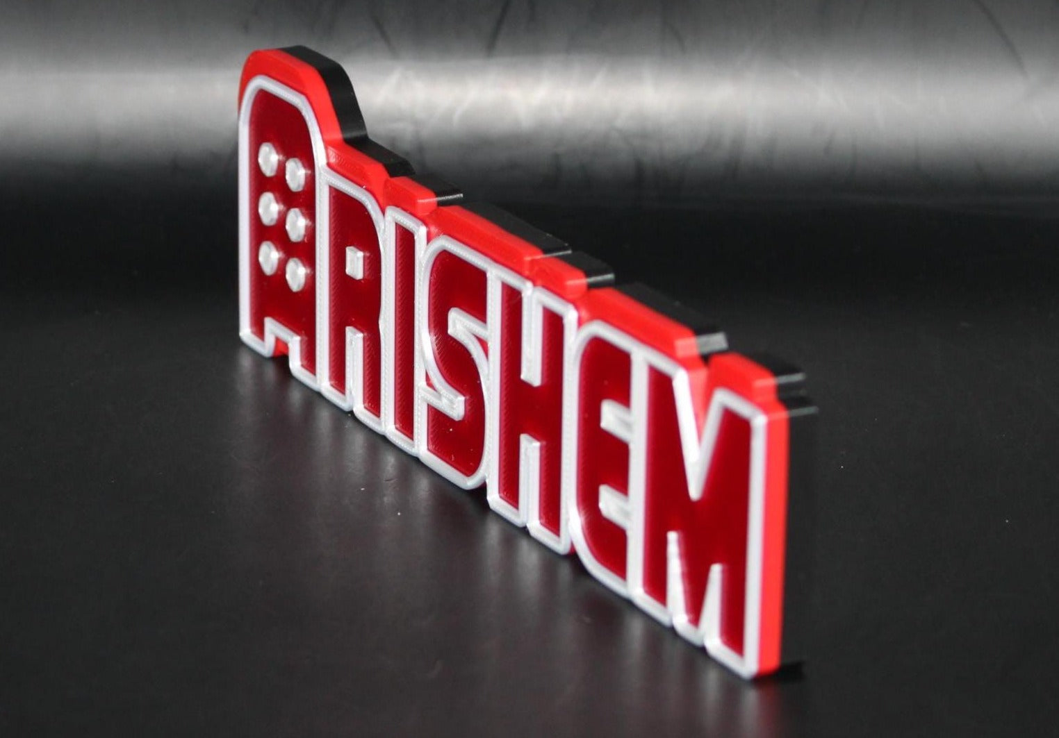 Arishem 3D printed Comic Logo Art