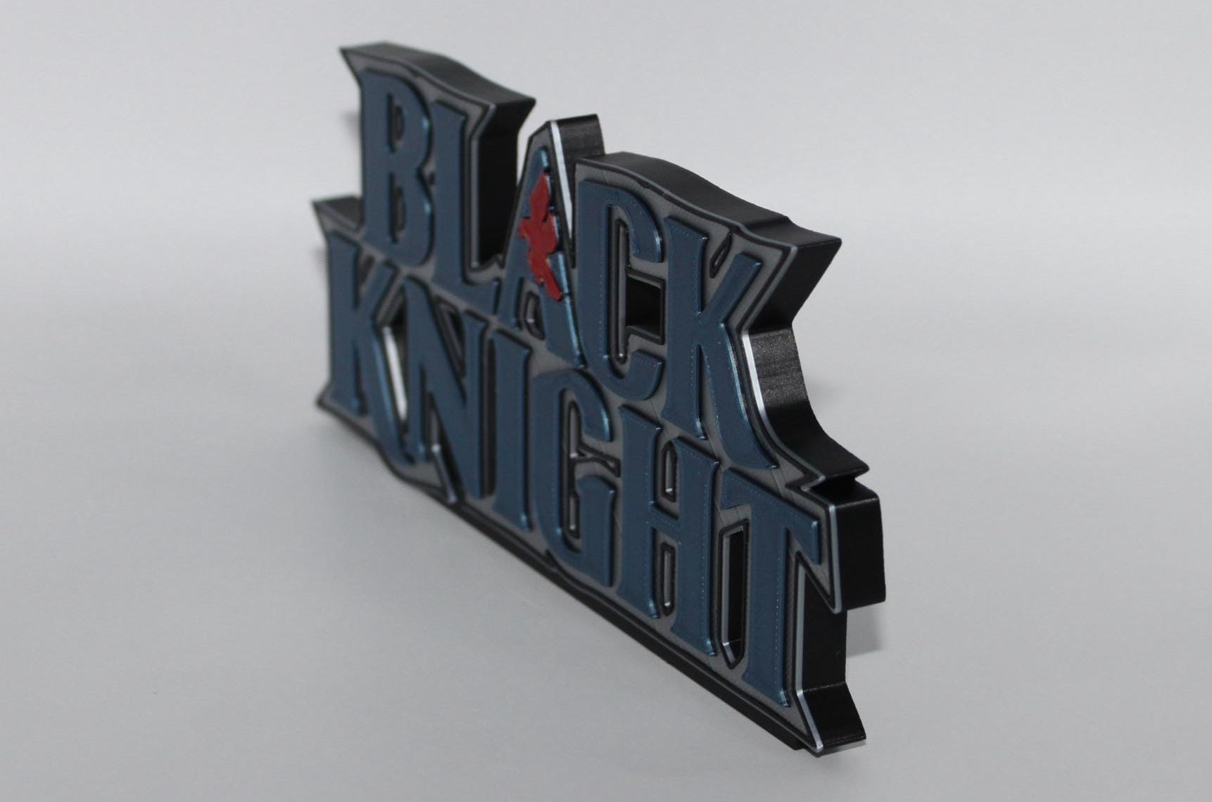 Black Knight 3D printed Comic Logo Art