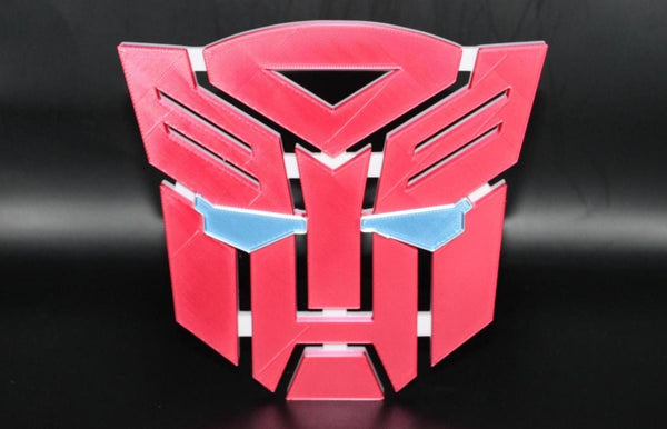 Transformers, Autobots 3D printed Logo Sign Wall Desk Shelf Art ...