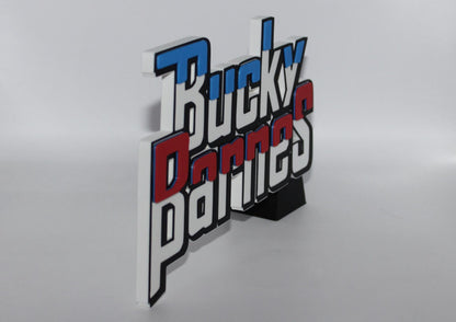 Bucky Barnes 3D printed Comic Logo Art