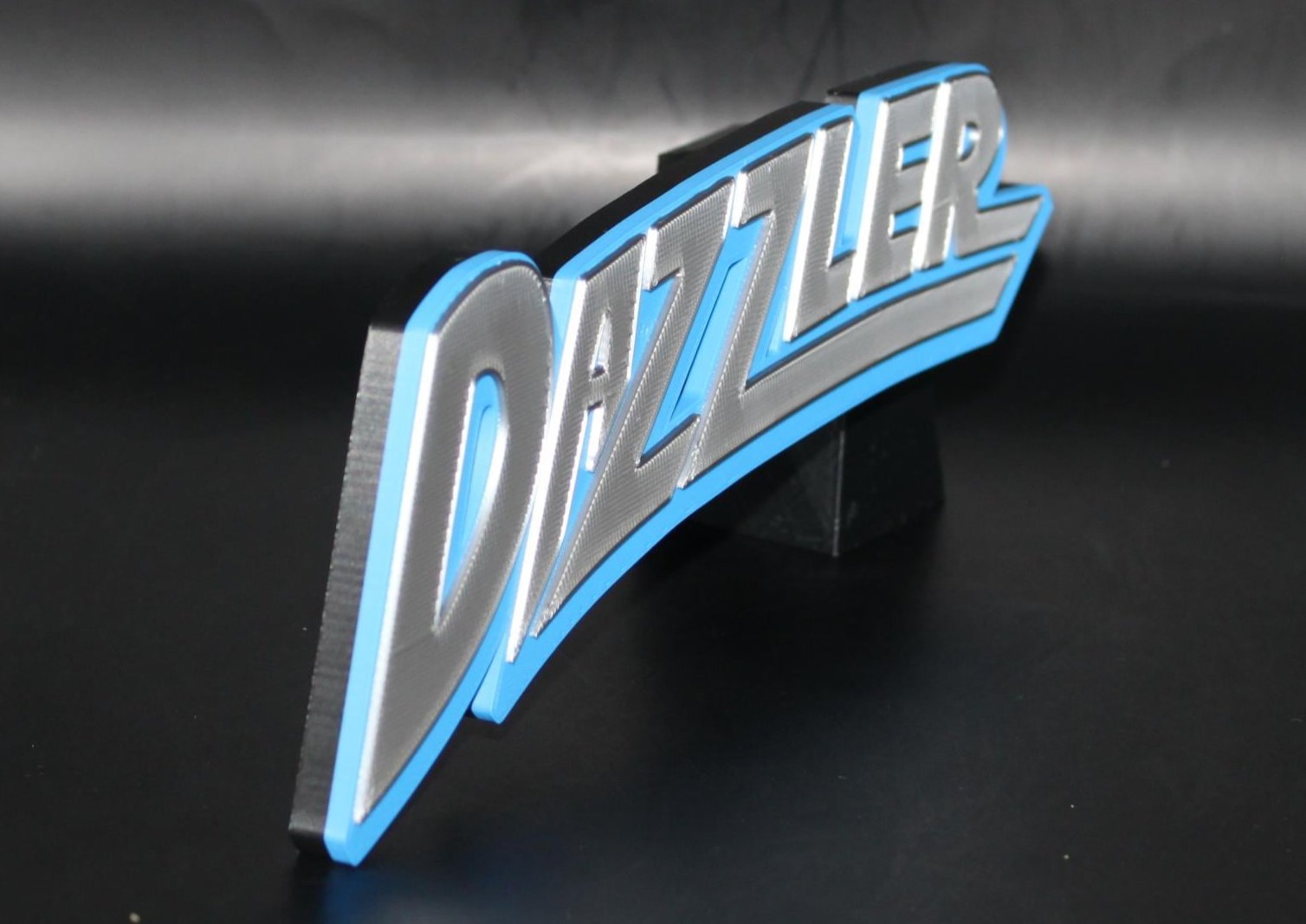 Dazzler 3D printed Comic Logo Art