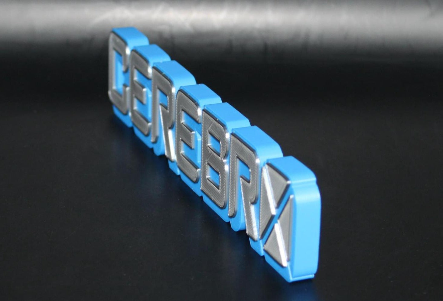 Cerebro 3D printed Comic Logo Art