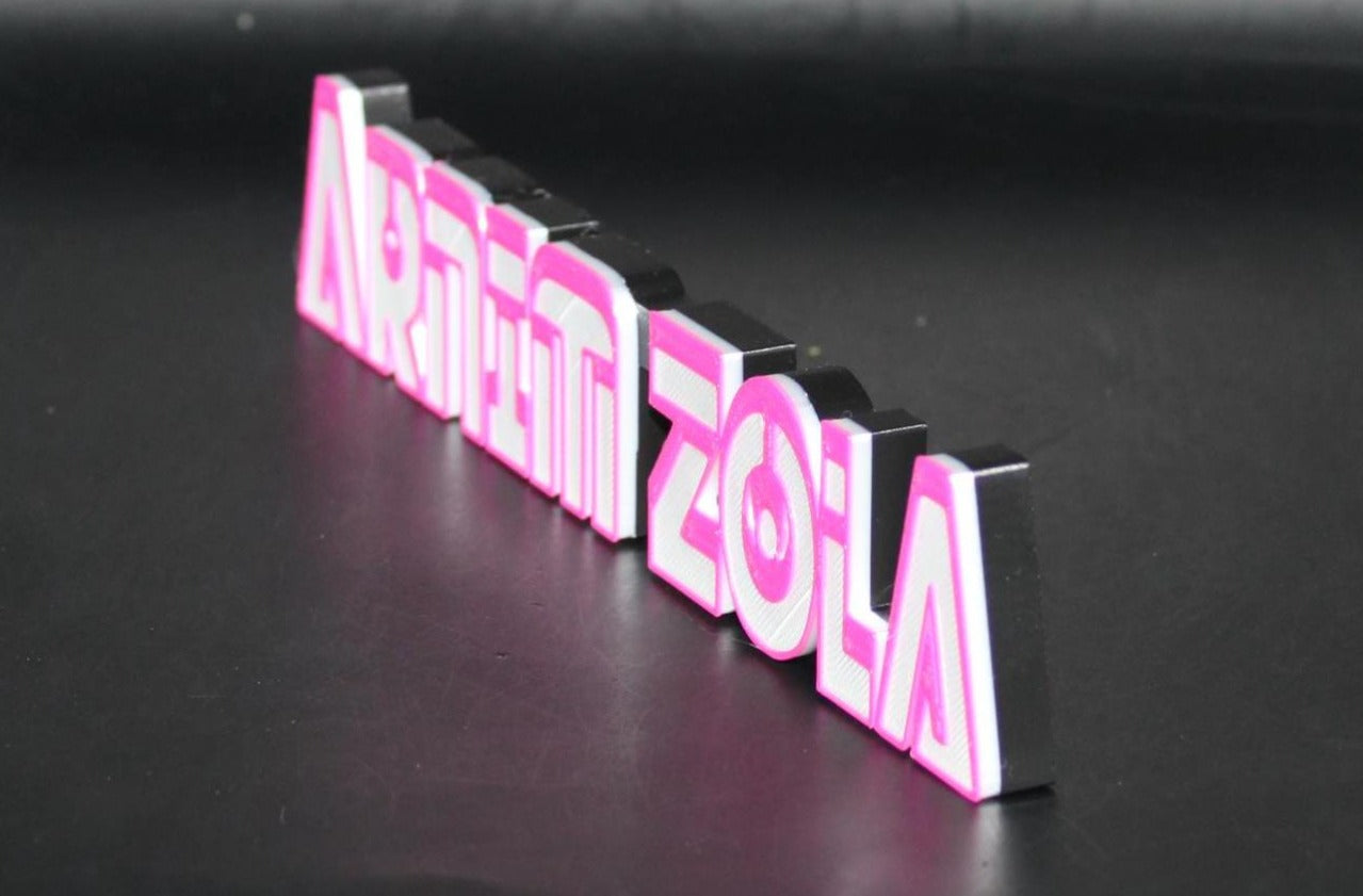 Arnim Zola 3D printed Comic Logo Art