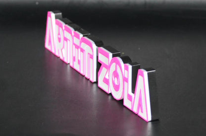 Arnim Zola 3D printed Comic Logo Art