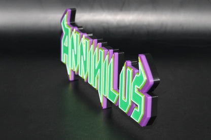 Annihilus 3D printed Comic Logo Art