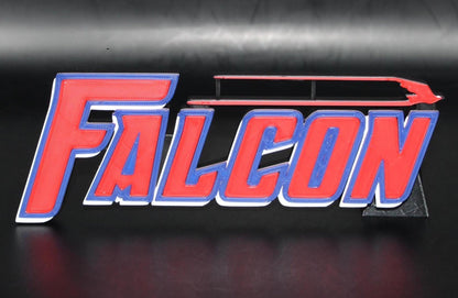 Falcon 3D printed Comic Logo Art