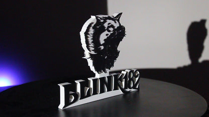 Blink 182 Dogs Eating Dogs 3D printed Logo Sign Wall Desk Shelf Art