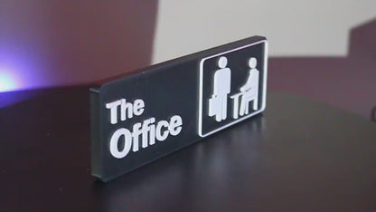 The Office 3D printed Logo Art