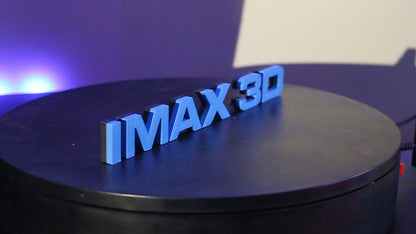 IMAX 3D, 3D printed Logo Sign Wall Desk Shelf Art