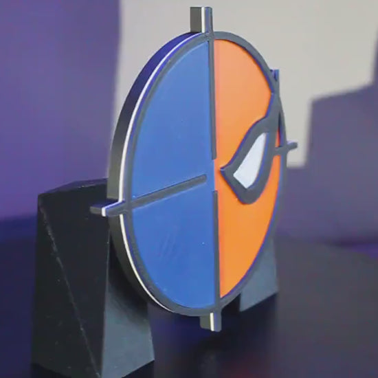 Deathstroke 3D printed Comic Logo Art