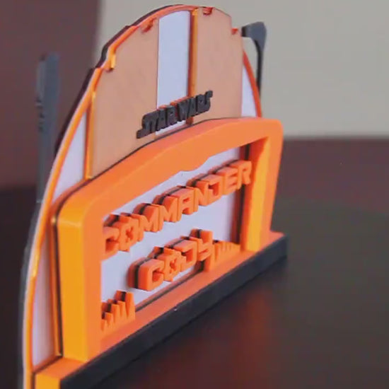 Commander Cody 3D printed Logo Art