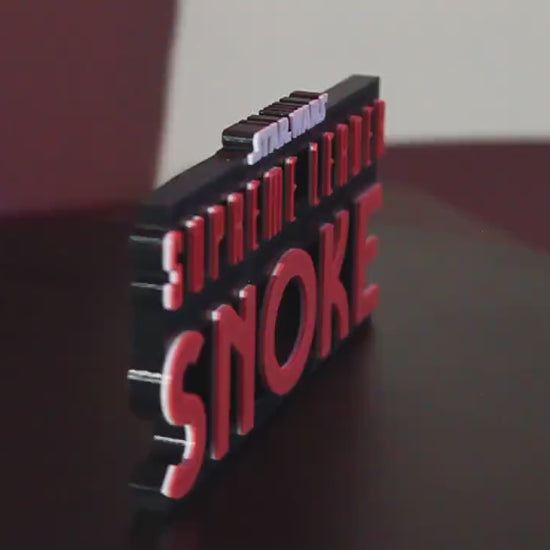 Snoke 3D printed Logo Art