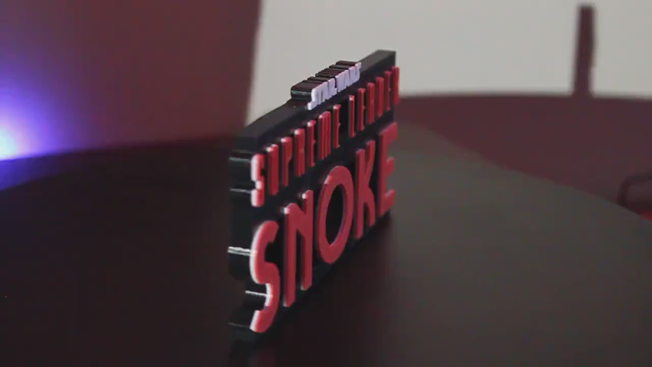 Snoke 3D printed Logo Art