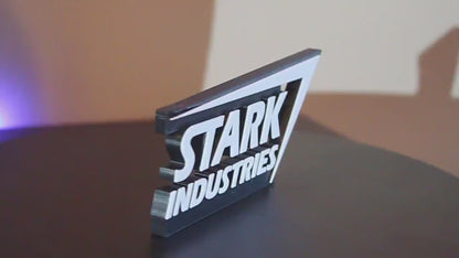 Stark Industries 3D printed Comic Logo Art