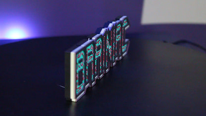 Brainiac 3D printed Logo Sign Wall Desk Shelf Art