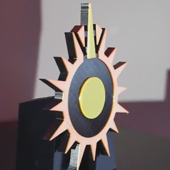 Black Sun crime syndicate 3D printed Logo Art