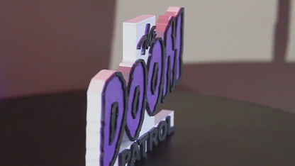 Doom Patrol 3D printed Comic Logo Art