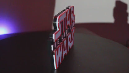 Star Wars The Last Jedi 3D printed Logo Art