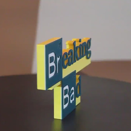 Breaking Bad 3D printed Logo Art