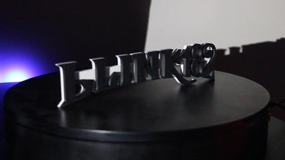 Blink 182 3D printed Logo Sign Wall Desk Shelf Art