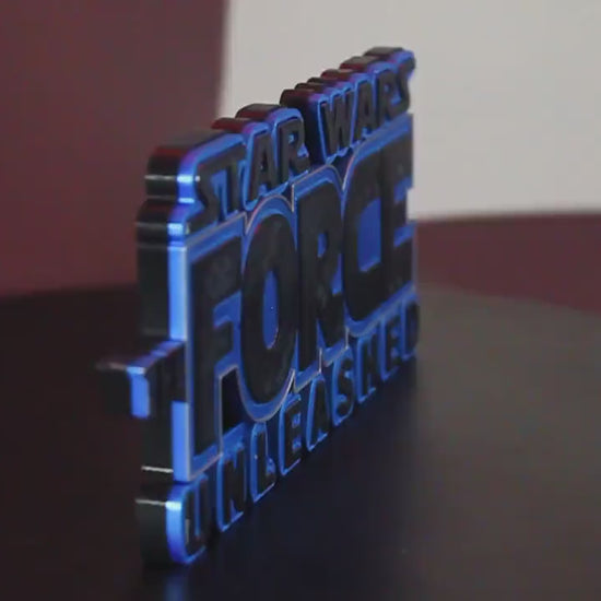 The Force Unleased Video Game 3D printed Logo Art