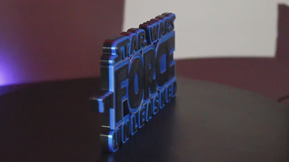 The Force Unleased Video Game 3D printed Logo Art