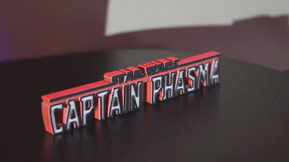 Captain Phasma 3D printed Logo Art