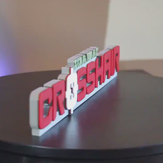 CrossHair 3D Printed Logo