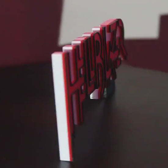 Hellblazer 3D printed Comic Logo Art