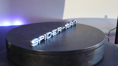 Spider-Man 3D printed Logo Sign Wall Desk Shelf Art