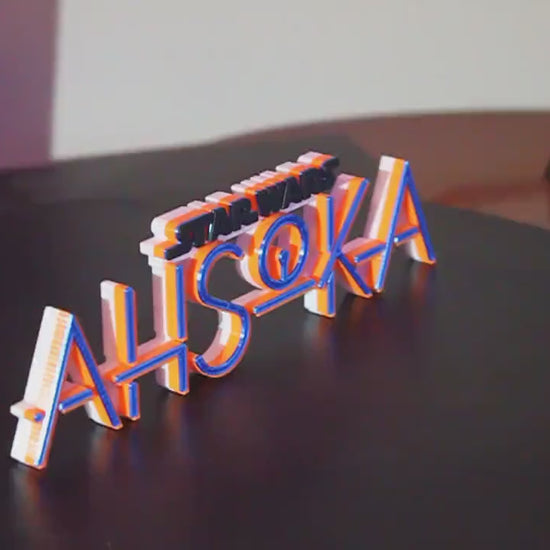 Ahsoka 3D printed Logo Art