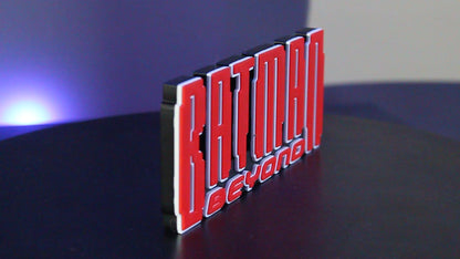 Batman Beyond 3D printed Logo Sign Wall Desk Shelf Art