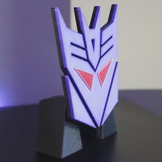 Transformers, Decepticons 3D Printed Logo