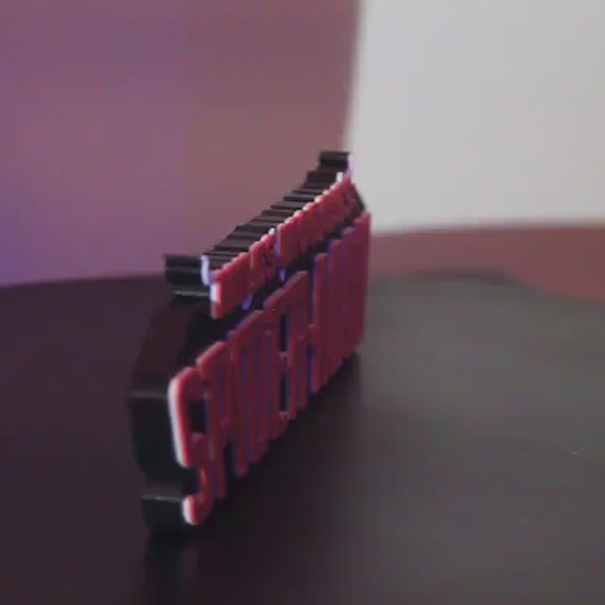 Spider-Man Miles Morales 3D printed Comic Logo Art