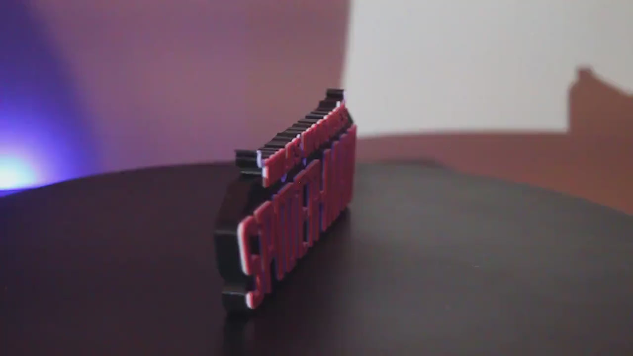 Spider-Man Miles Morales 3D printed Comic Logo Art