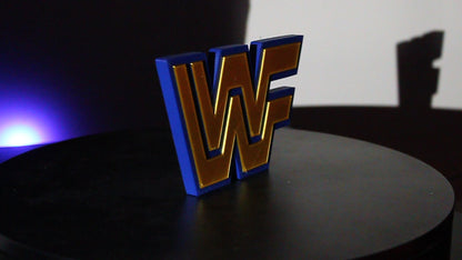 WWF, World Wrestling Federation 3D printed Logo Sign Wall Desk Shelf Art