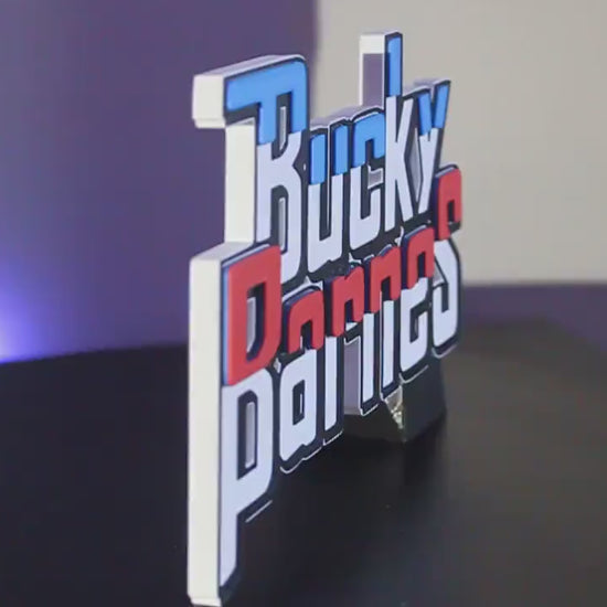 Bucky Barnes 3D printed Comic Logo Art