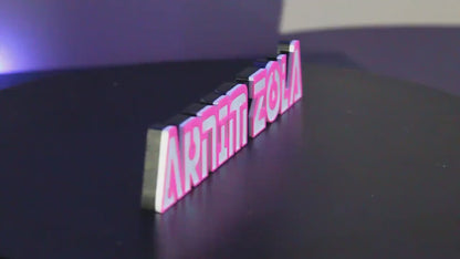 Arnim Zola 3D printed Comic Logo Art