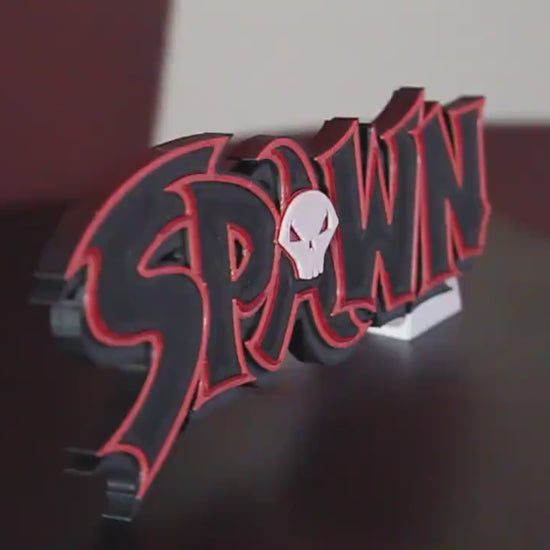 Spawn 3D printed Logo Art