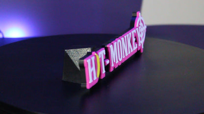 Hit Monkey 3D printed Logo Sign Wall Desk Shelf Art