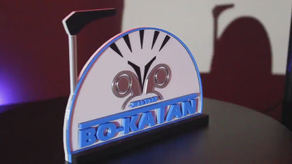 Bo-Katan 3D printed Logo Art